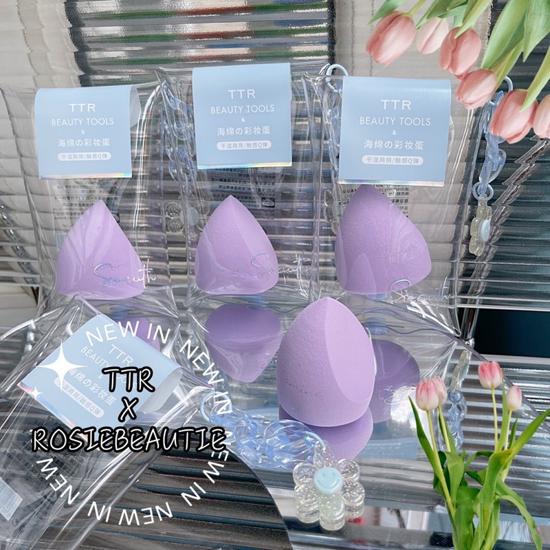 Bông Mút Tán Nền TTR x Rosiebeautie Tone Pastel Siêu Mềm Nhiều Dáng Nhiều Kiểu