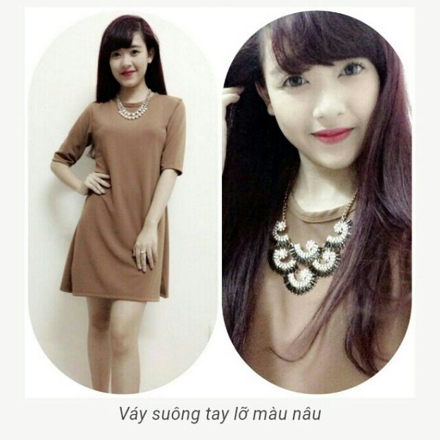 Xả đầm suông tay lỡ