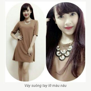Xả đầm suông tay lỡ