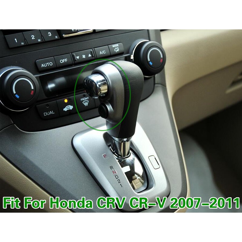 Vỏ Bọc Cần Số Xe Hơi Chất Liệu Da Cho Honda Crv Cr-v 2007-2011