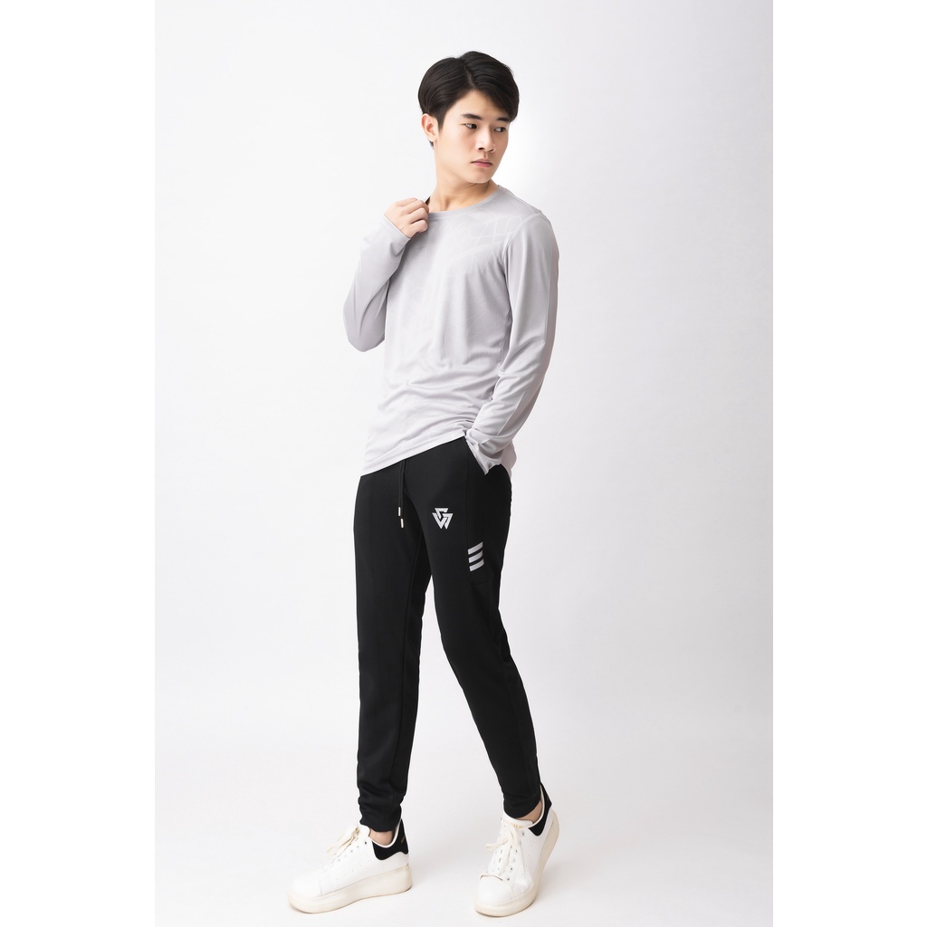 Quần jogger thể thao, quần dài nam cao cấp JUN FASHION STORE vải nỉ co giãn, không bai xù, ống bo phong cách - QDW