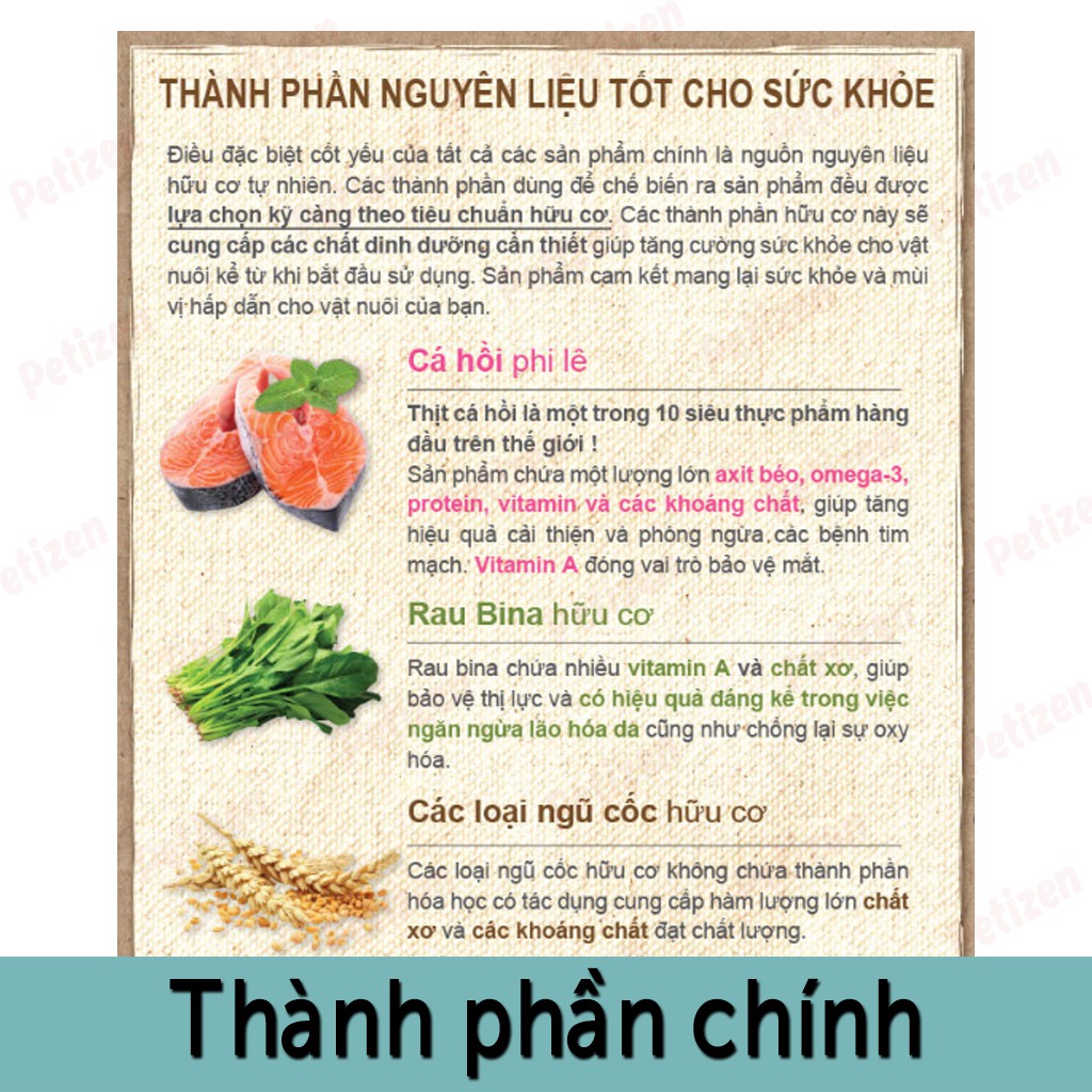 Thức ăn cho chó - Natural Core Cá hồi