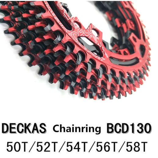 Đĩa Gắn Đĩa Xích Xe Đạp 130BCD 50T/52T/54T/56T/58T BCD 130mm Chất Lượng Cao