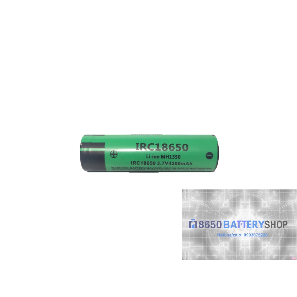 [P22] Pin, cell Giá rẻ Li-ion Panasonic IRC 18650 3.7v dung lượng thật 1200mah - bao bì có thay đổi từ 2021