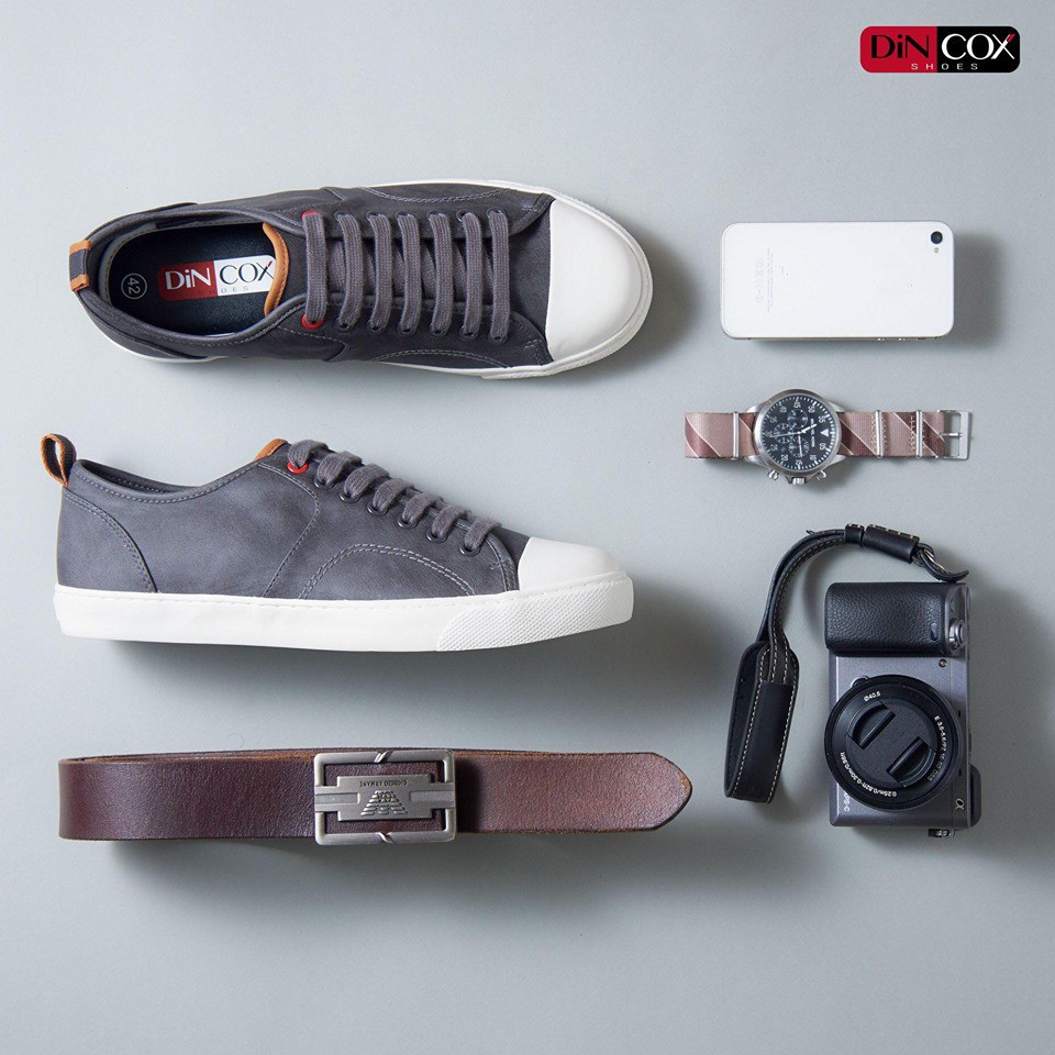 [COX] Giày Thể Thao Nam Cox Shoes Charcoal 1911 DINCOX | BigBuy360 - bigbuy360.vn