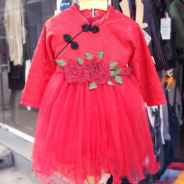 Váy dạ cho bé gái
