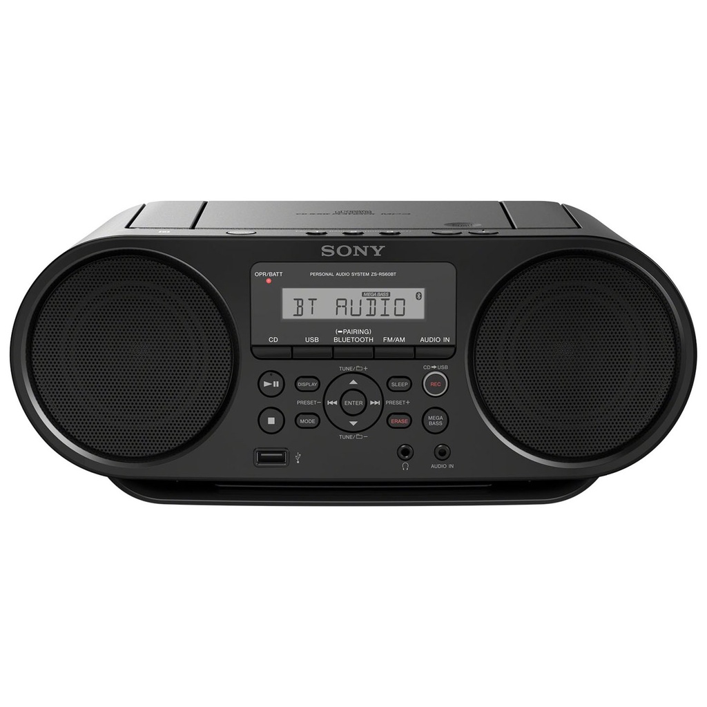 NEW Full box - Máy Radio Sony ZS-RS60BT CD Boombox có Bluetooth NFC