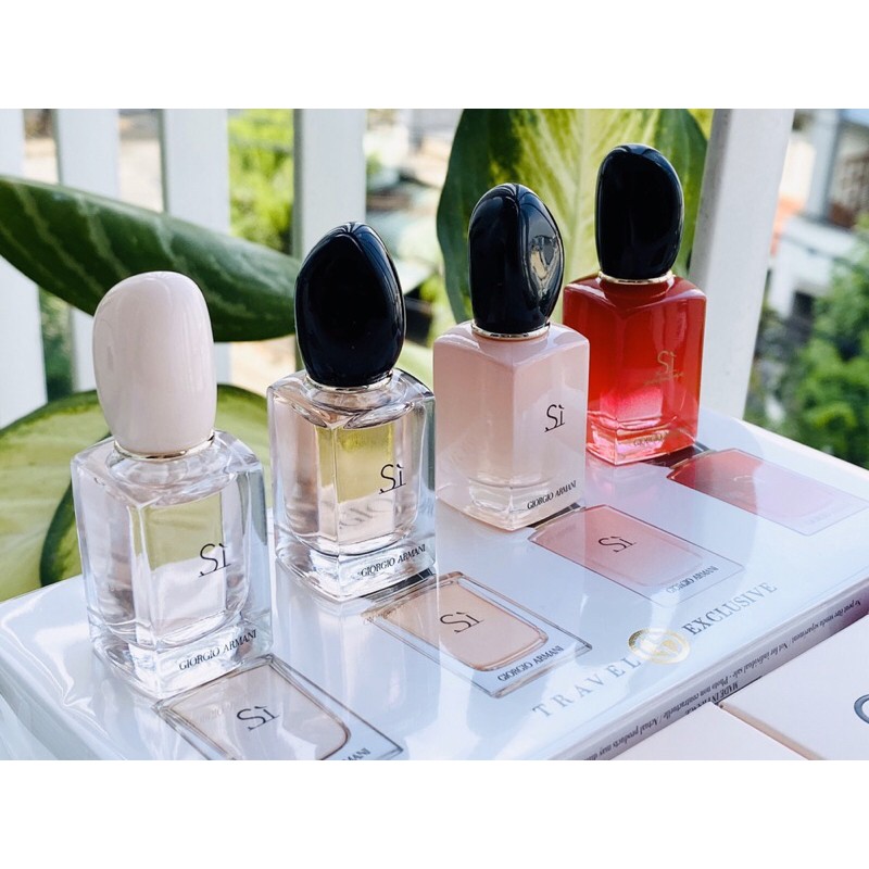 Set nước hoa Giorgio Armani Sì 4x7ml | Thế Giới Skin Care