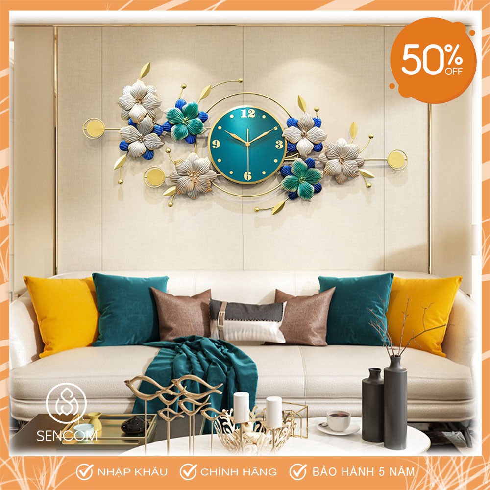 [Mã LIFEHLFEB giảm 10% đơn 150K] Đồng Hồ Treo Tường, Đồng Hồ Trang Trí Decor Vòng Mã 0039