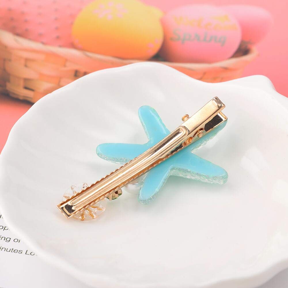 Kẹp tóc hình vỏ sò/ sao biển phong cách Nhật Bản