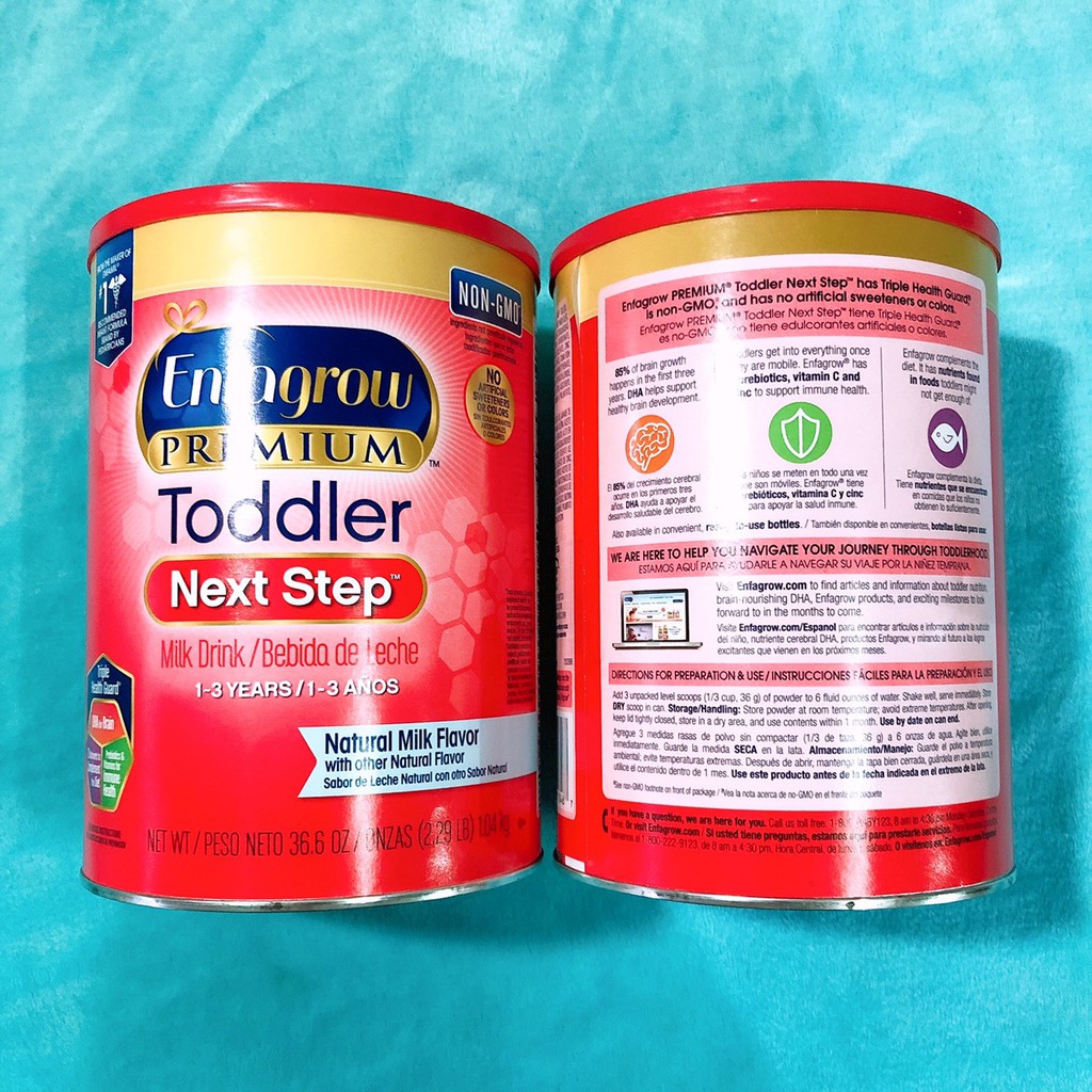 Sữa bột Enfagrow Premium toddler - Enfagrow đỏ, 907gr , 1.04kg -Mỹ
