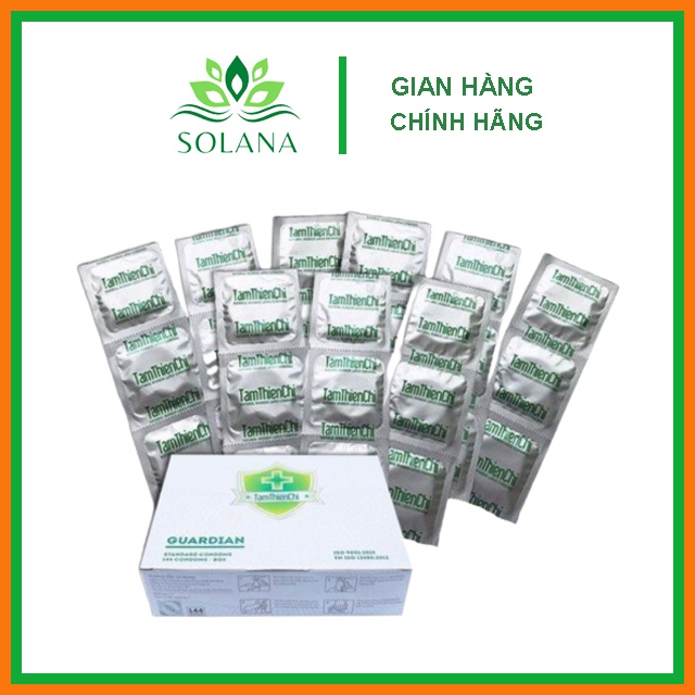 15 Cái Bao Cao Su Tâm Thiện Chí Gia Đình nhiều chất bôi trơn SOLANA