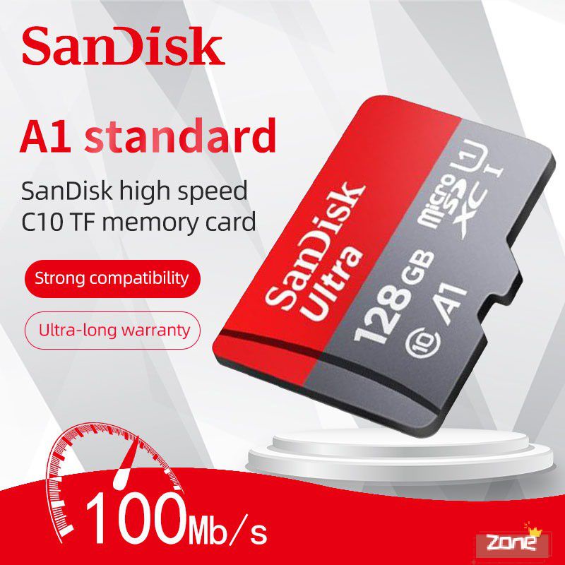 Di Động Sandisk Thẻ Nhớ Thẻ Nhớ Tốc Độ Cao 16/32/64/128/256/512Gb 1Tb Thẻ Tf Thẻ Nhớ Mini Sd 'Vùng