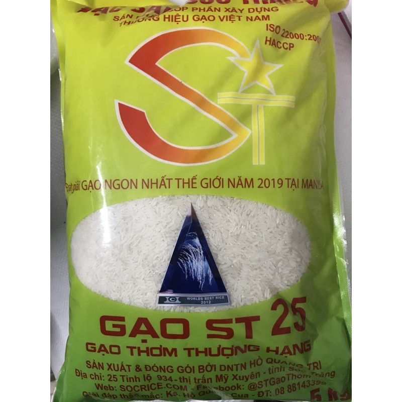 gạo đặc sản st 25