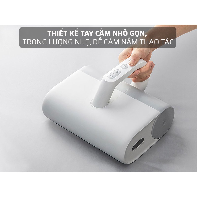 Máy hút bụi diệt khuẩn UV-C Xiaomi Mijia, lọc bụi thông minh, cơ chế sấy nóng 50 độ | BigBuy360 - bigbuy360.vn