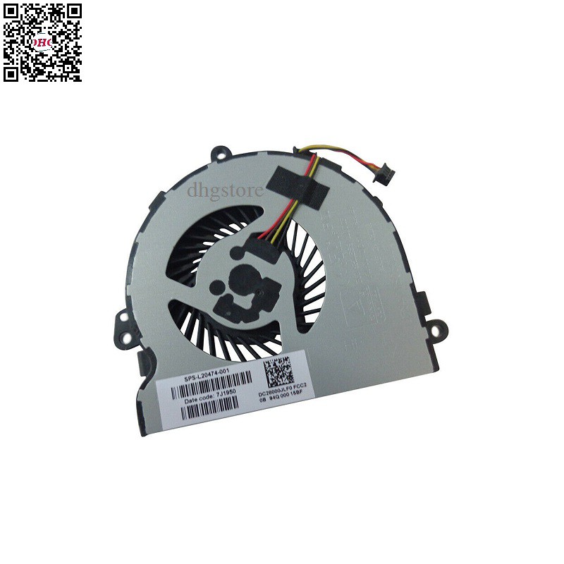 Fan quạt tản nhiệt CPU laptop HP 15-DA, 15-DB, 15-DI, 15G-DR, 15Q-DX, 15Q-DS, 15T-DS, 250 G7, 255 G7, 256 G7