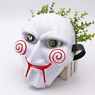 (sỉ 1x) Mặt nạ má xoáy Chainsaw sát nhân máy cưa hacker hóa trang halloween trung thu
