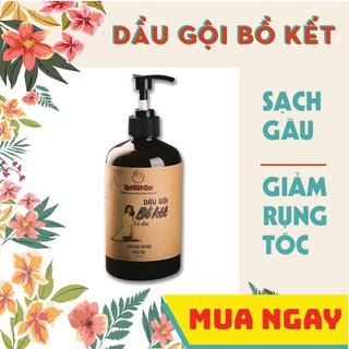 Dầu gội thảo dược 💆🏻‍♀️ Dầu gội bồ kết thảo mộc dưỡng tóc QUÊ MỘT CỤC ngăn rụng tóc, sạch gàu 500ml