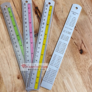 THƯỚC KẺ NHÔM 20CM