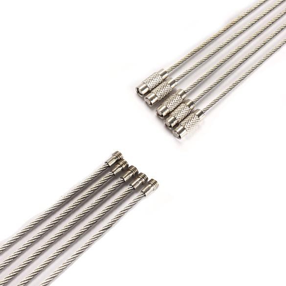5 Dây thép không gỉ dùng làm móc chìa khóa tiện lợi