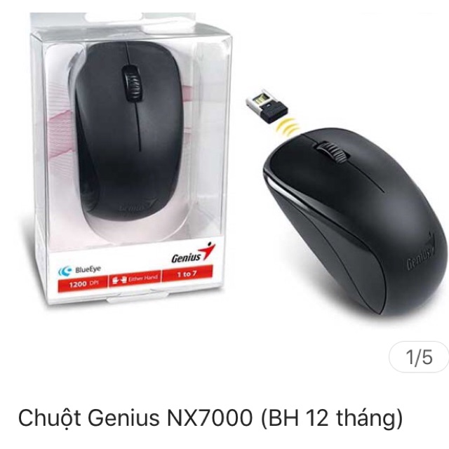 Chuột không dây Genius Nx7000