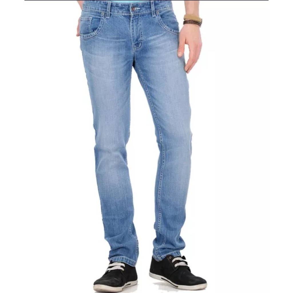 quần jean nam dáng côn co giãn cao cấp | BigBuy360 - bigbuy360.vn