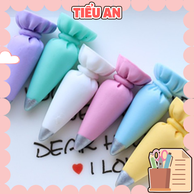 Charm (C144) slime/ Dụng Cụ Charm Trang Trí [Ko Keo &amp; Nút] Hình Dụng Cụ Bắt Kem (1.2x3.0 cm)