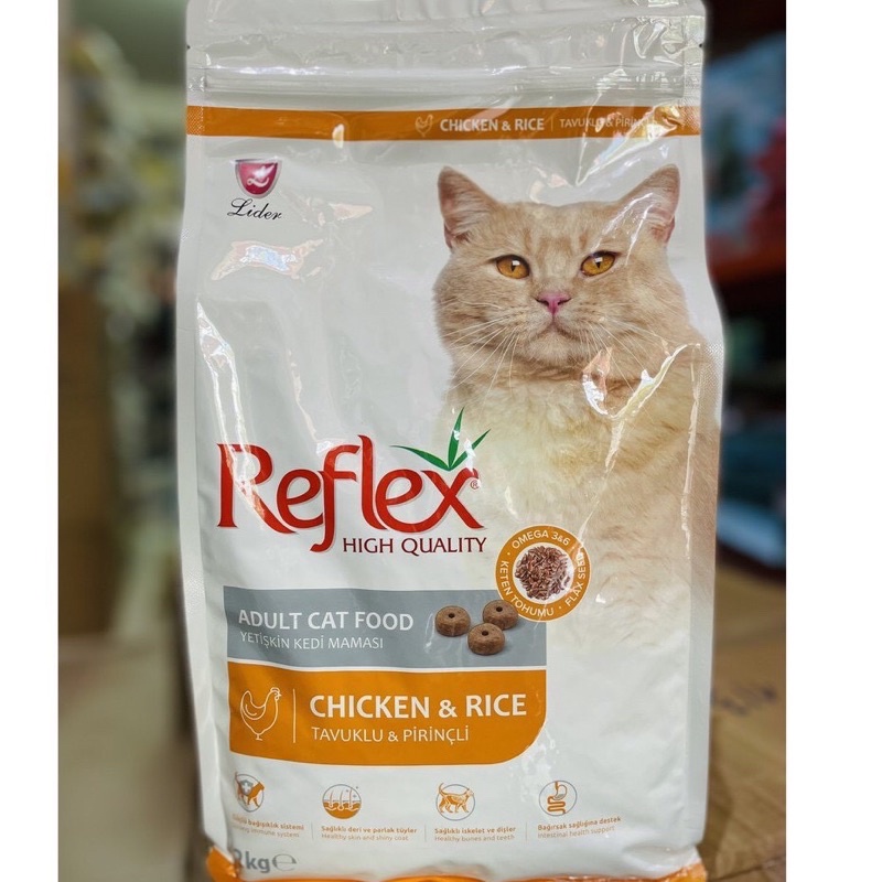 Thức Ăn Cho Mèo Hạt Reflex Adult Cat Food Chicken & Rice