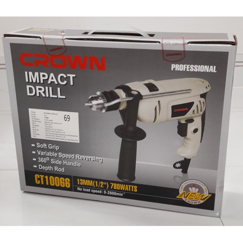 Máy khoan 780W CT10066 Crown
