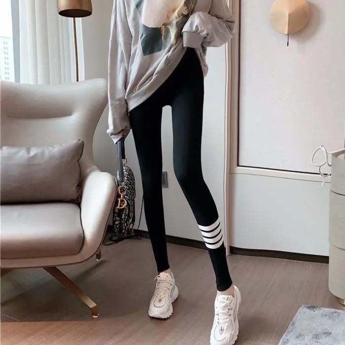 Quần lót lông legging dáng thể thao nữ siêu co giãn