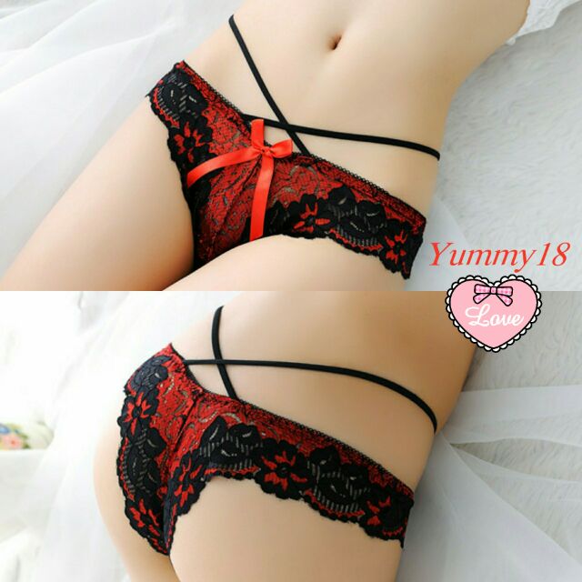 Quần chip ren dây chéo eo sexy 514 | BigBuy360 - bigbuy360.vn