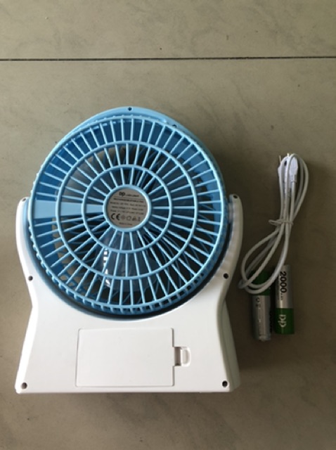 Quạt Sạc Tích Điện Cao 26cm DP-7605 Cao Cấp | BigBuy360 - bigbuy360.vn