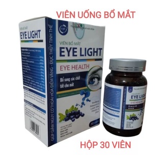 Viên uống bổ mắt sáng mắt EYE Light tăng cường thị lực Giúp Giảm Nguy Cơ Mỏi Mắt, Nhức Mắt, Mờ Mắt