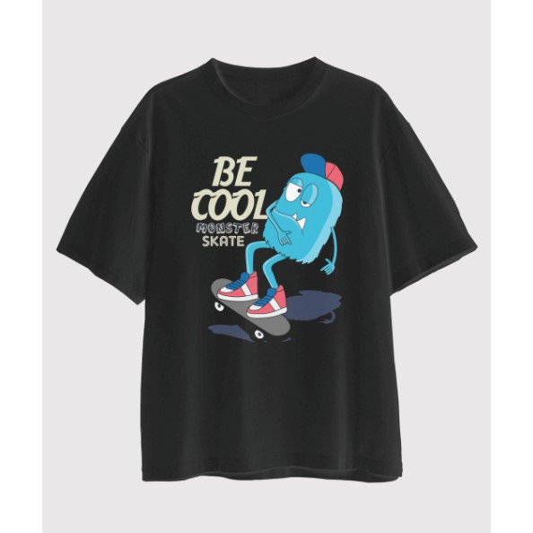 ÁO THUN UNISEX COOL MONSTER CỰC CHẤT (Chất đẹp, nam nữ đều mặc đc)