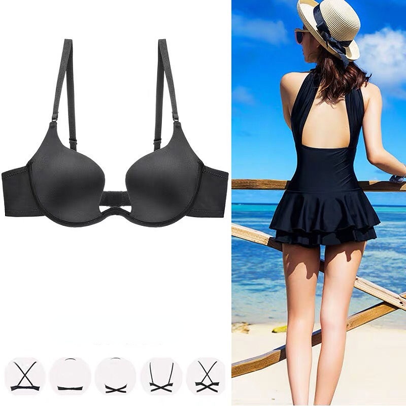Áo Lót Nâng Ngực Chữ U Hở Lưng Vô Hình Dành Cho Nữ