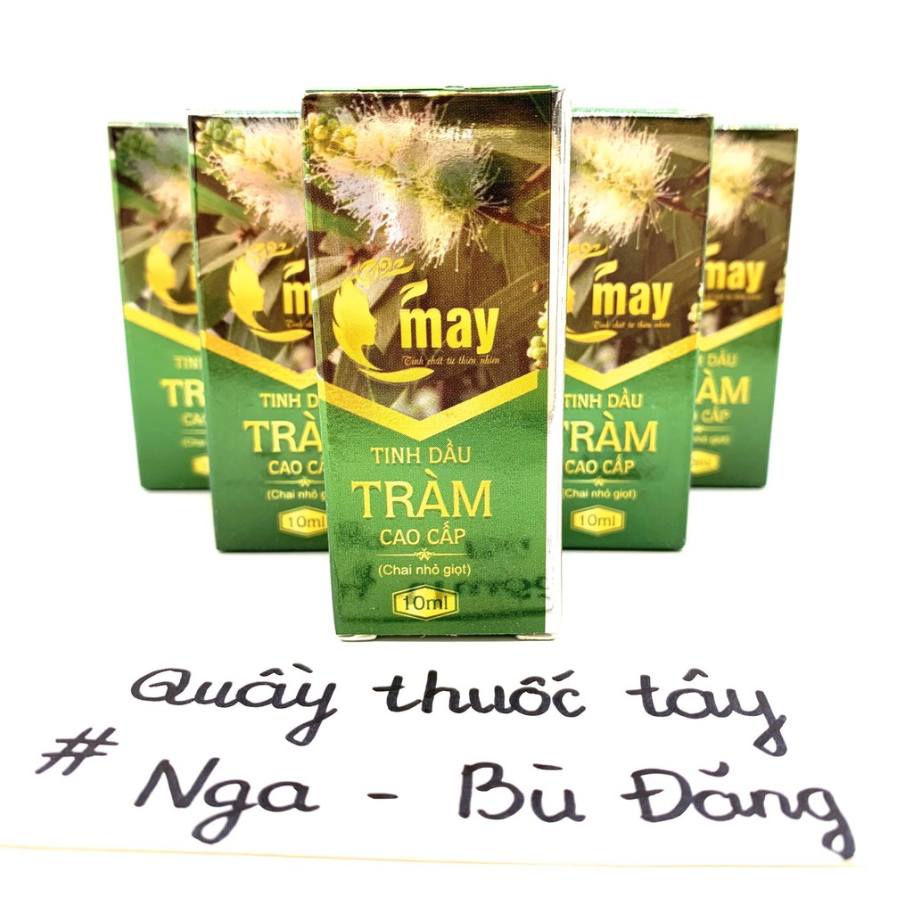 TINH DẦU TRÀM NHỎ GIỌT CAO CẤP CỎ MAY (ĐÀ NẴNG) - CHAI 10 ML