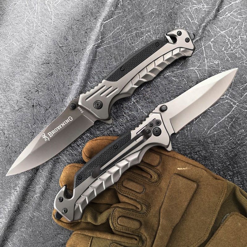 Dao phượt Browing Fa46 cắt gọt củ quả , Chuôi Mở Nắp Chai , cắt dây móc đa năng | BigBuy360 - bigbuy360.vn
