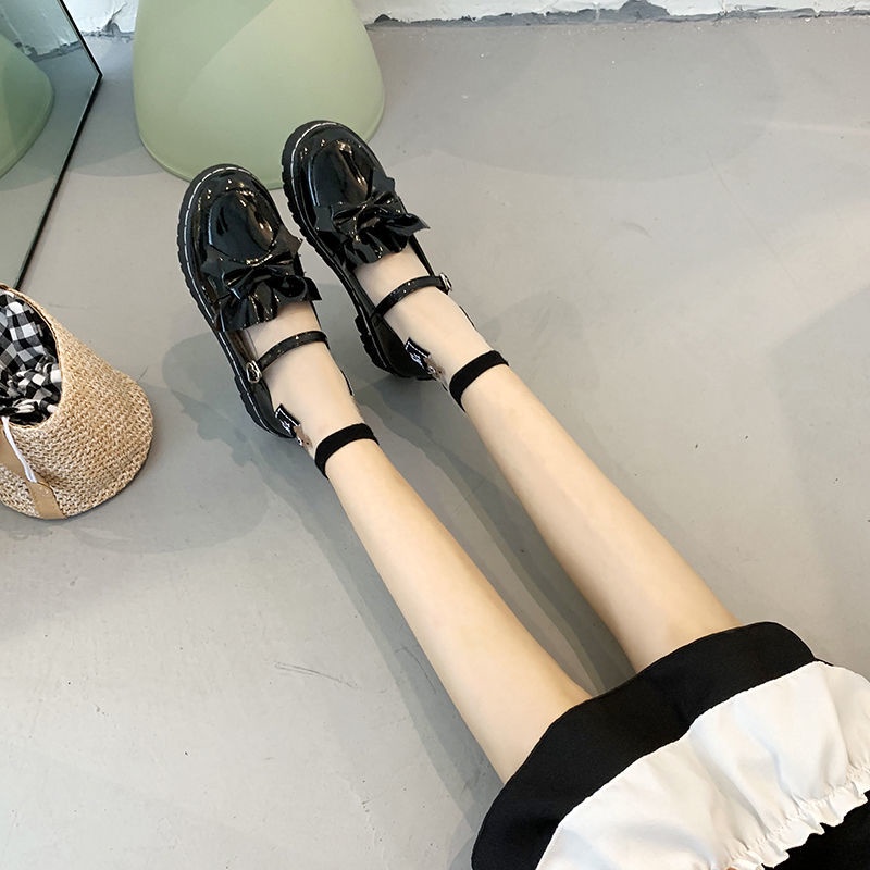 Giày Lolita Da Mềm Mại Phong Cách Nhật Bản Thời Trang Xuân Thu Nhật Bản Cho Nữ 2021
