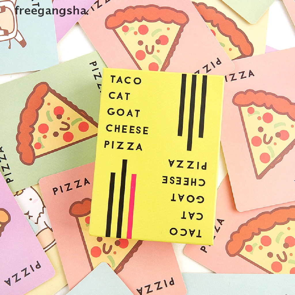 [FREG] New Taco Cat Goat Cheese Pizza Card Game Family Party Fun Game Gift Toy Game FDH