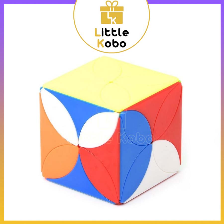 Rubik Biến Thể Four Leaf Clover Cube Cỏ 4 Lá Stickerless Rubic Đồ Chơi Trí Tuệ