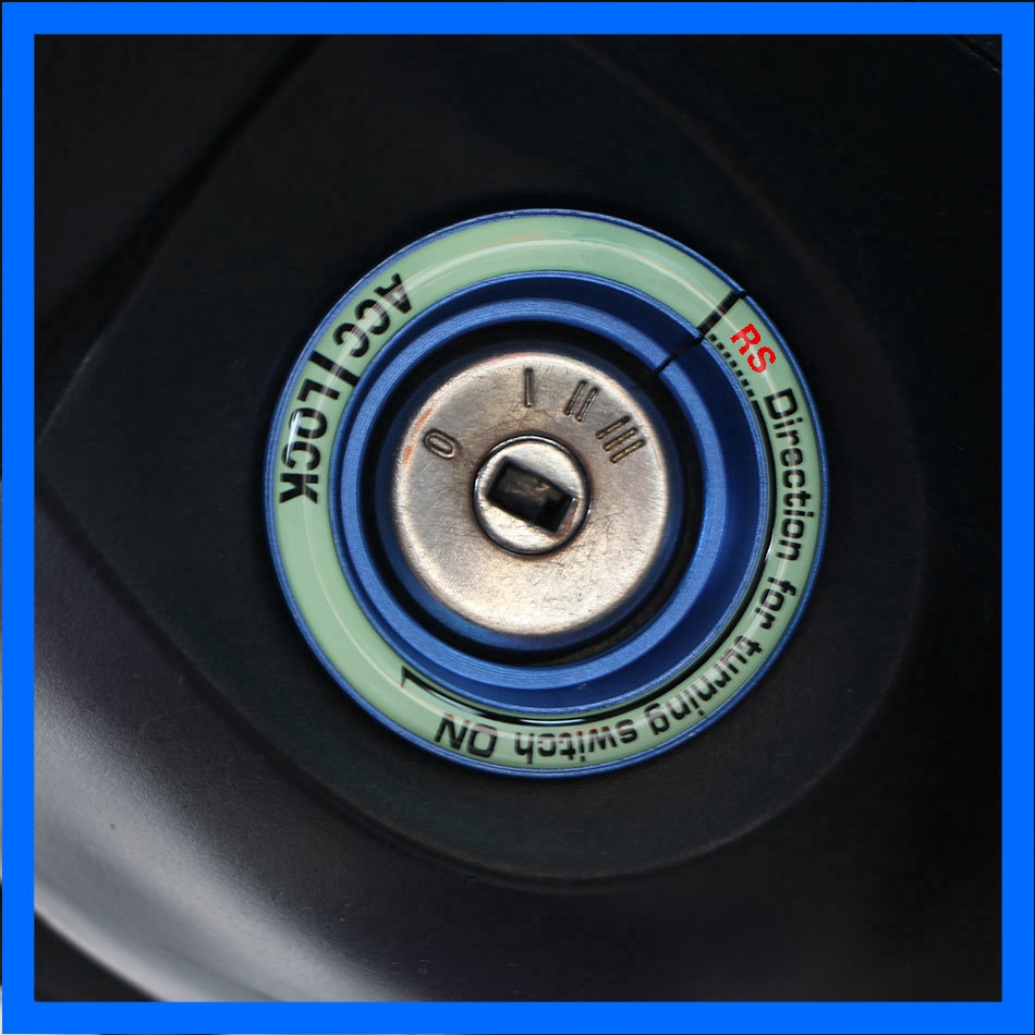 Vòng trang trí ổ cắm chìa khóa xe hơi nhiều màu sắc cho Ford Focus Everest Ranger Kuga 2012-2018 2019