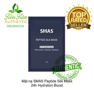 (CHÍNH HÃNG) Mặt Nạ Smas / S Mas Peptide Silk Mask Cấp Ẩm, Phục Hồi Da