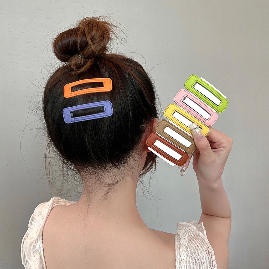 Kẹp Tóc Nữ Hình Vuông Đơn Giản Thời Trang