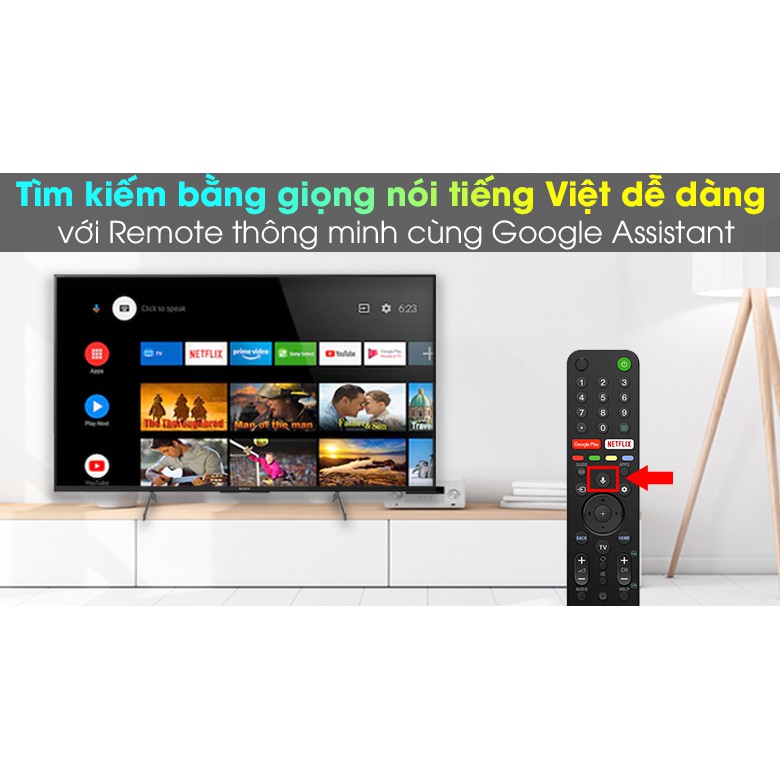 Android Tivi Sony 4K 49 inch KD-49X8500H (Miễn phí giao tại HCM-ngoài tỉnh liên hệ shop)