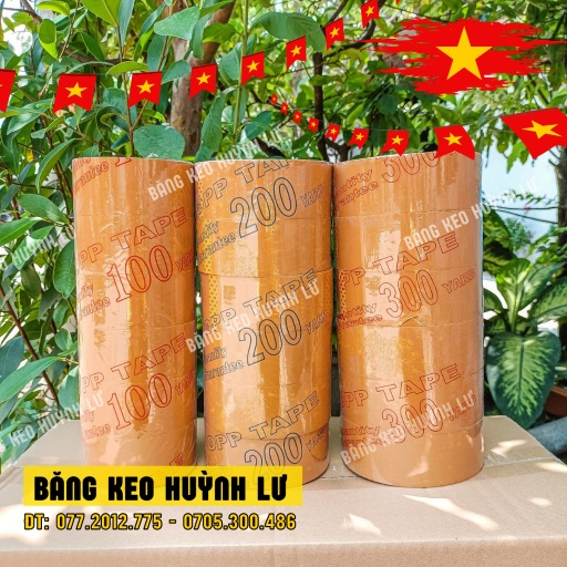 Băng Keo Đóng Hàng Trong/ Đục 100Y 4F8