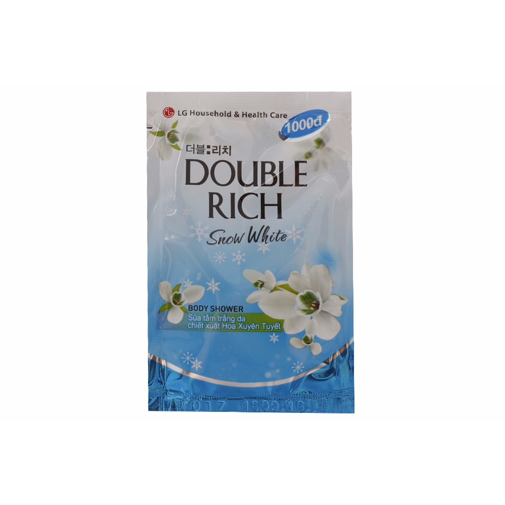 Sữa tắm trắng da Double Rich gói 7g (10 gói) | BigBuy360 - bigbuy360.vn