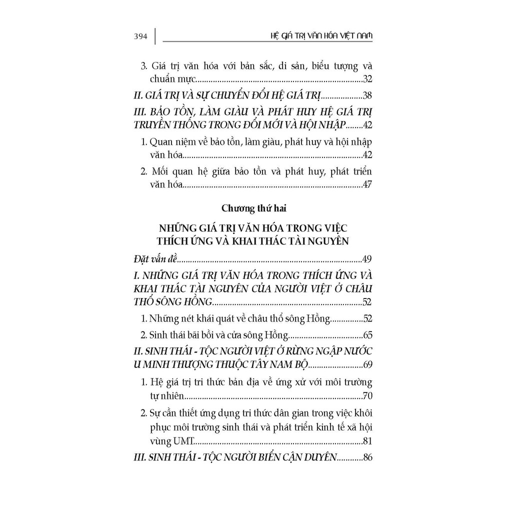 Sách - Hệ Giá Trị Văn Hóa Việt Nam