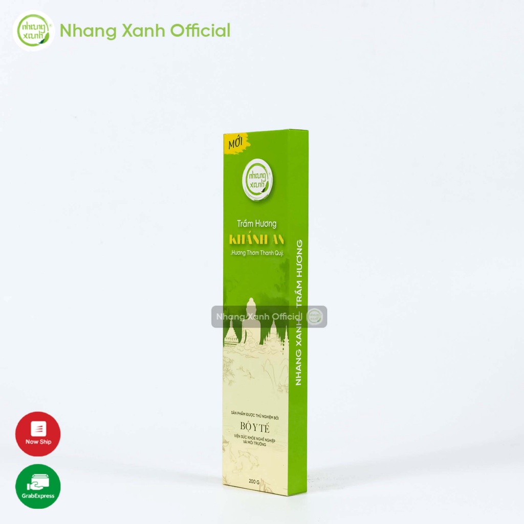 [SẢN PHẨM MỚI] Nhang Trầm Hương Khánh An 30cm - Hộp 200g - 100% tự nhiên, không hoá chất độc hại