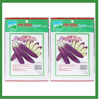 Hạt Giống Cà Tím PHU NONG 1g