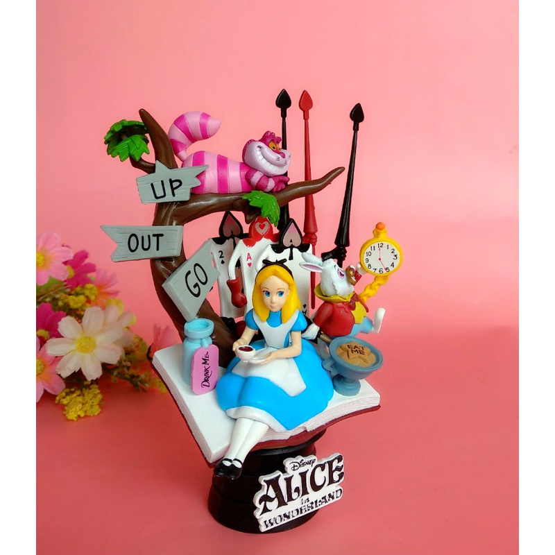 Alice In Wonderland Cheshire Cat Mad Hatter Mr. Đồ trang trí Thỏ Trắng Ngộ Nghĩnh Đáng Yêu Trang Trí Nhà Cửa